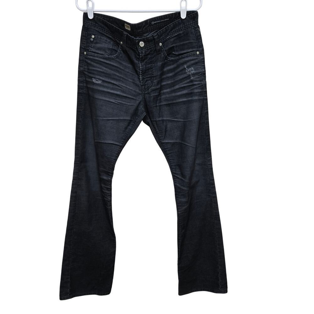 AG Adriano Goldschmied Brooklyn Slim Boot Corduroy Jeans 32 USA
